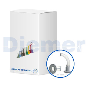 CANULAS GUEDEL Nº 0 - ISO 5.5 CAJA 50 UNIDS
